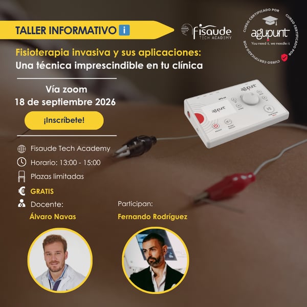 Fisioterapia invasiva e sue applicazioni: una tecnica essenziale nella tua clinica - 18 settembre 2026 - ZOOM